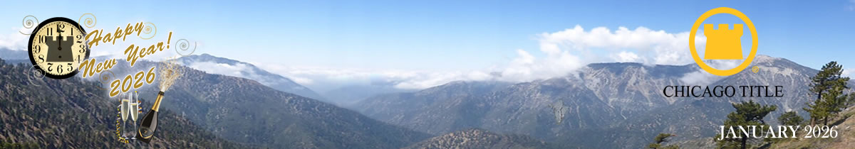 Mountains With Company Logo